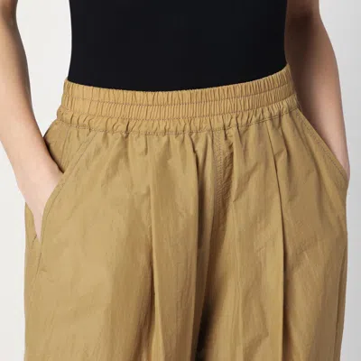 Philosophy Di Lorenzo Serafini Tecnical Fabric Wide Pants In Beige
