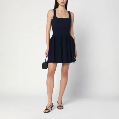 Simkhai Elektra Sleeveless Mini Dress In Blue
