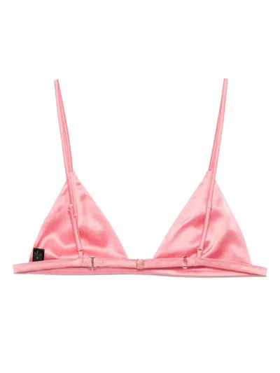Kiki De Montparnasse Tous Les Jours Soft Wireless Triangle Bra In Pink