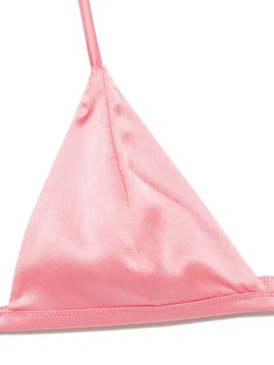 Kiki De Montparnasse Tous Les Jours Soft Wireless Triangle Bra In Pink