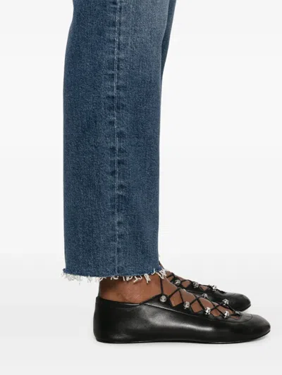 Agolde Valen Jeans In Regenerated Denim In Blue