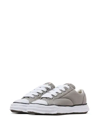 Miharayasuhiro Maison Mihara Yasuhiro Grey Peterson Low Sneakers In Canvas In Grey