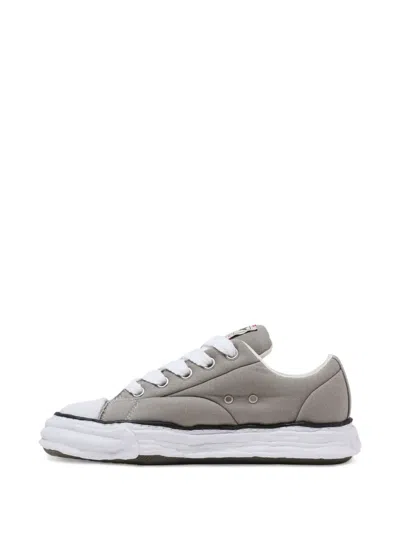 Miharayasuhiro Maison Mihara Yasuhiro Grey Peterson Low Sneakers In Canvas In Grey