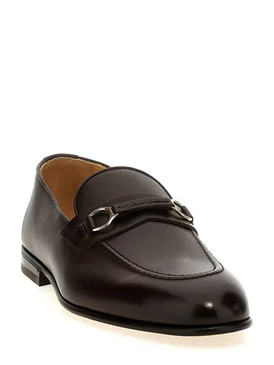 Brunello Cucinelli Mens Dark Brown Horsebit-embellished Leather Loafers Eur 44 / 10 Uk In Brown