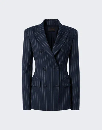 The Andamane Shannon Blazer Jacket In Blue