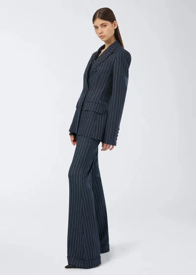 The Andamane Shannon Blazer Jacket In Blue