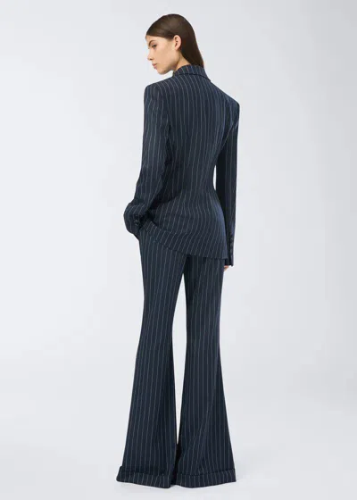 The Andamane Shannon Blazer Jacket In Blue