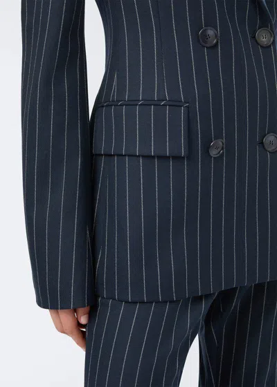 The Andamane Shannon Blazer Jacket In Blue