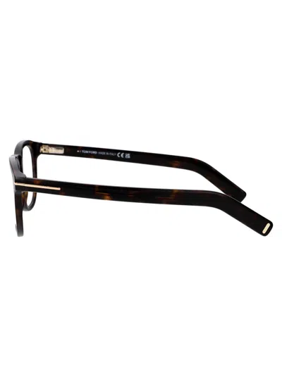 Tom Ford Ft5833-b Glasses In 052 Avana Scura