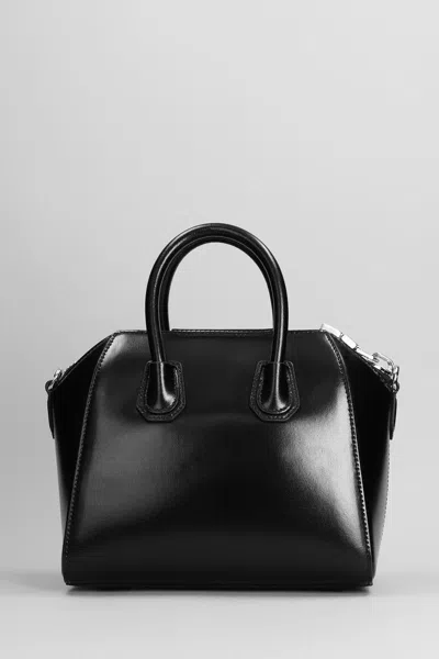Givenchy Mini Elegant Leather Handbag In Black