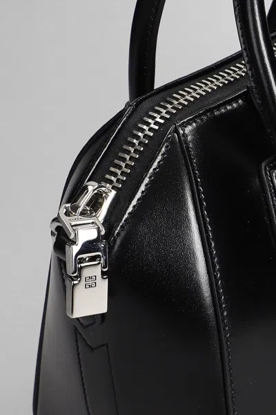 Givenchy Mini Elegant Leather Handbag In Black