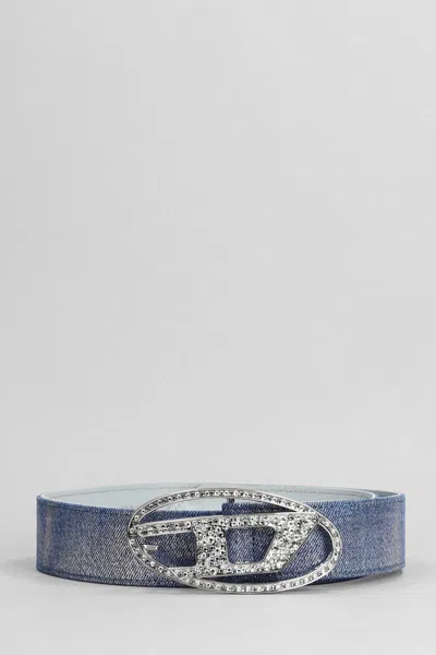Diesel B 1dr Strass Belts In Blue
