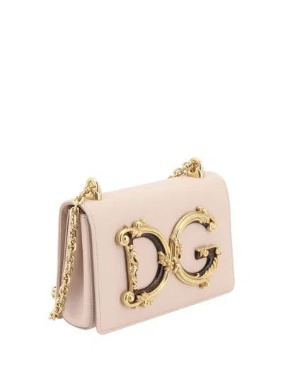Dolce & Gabbana Shoulder Bag In Pink