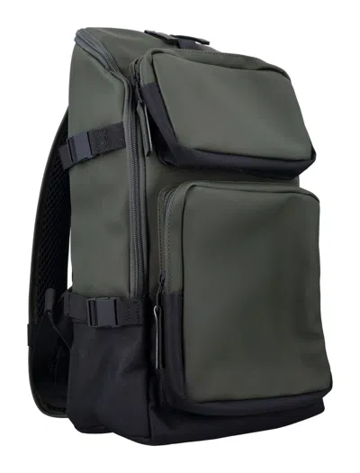 Rains Trail Cargo Backpack In Green