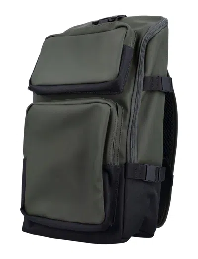 Rains Trail Cargo Backpack In Green