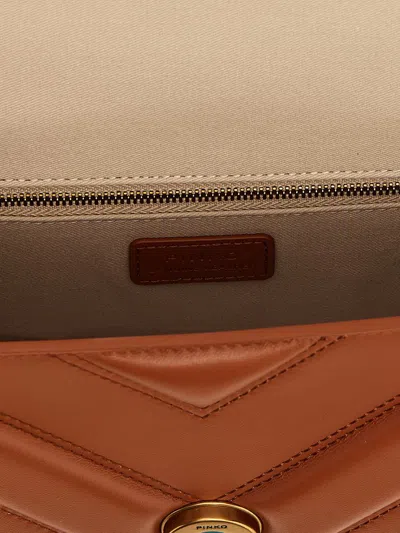 Pinko Shoulder Bags In Brown