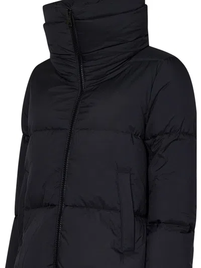 Herno Black Down Padded Coat In Black