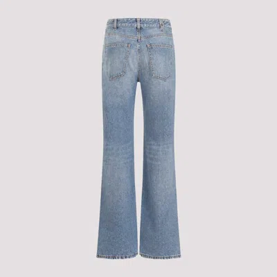 Chloé Washed-out Straight-leg Jeans In Blue