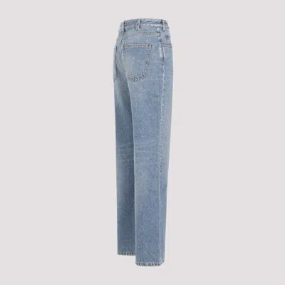 Chloé Washed-out Straight-leg Jeans In Blue
