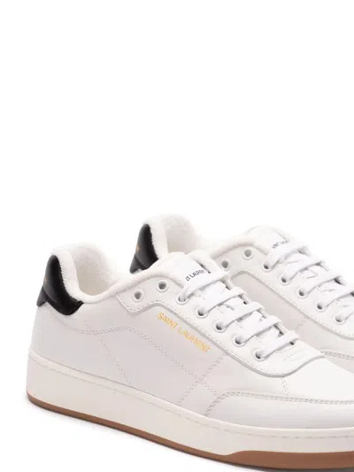 Saint Laurent Sl/61 Low-top Sneakers In White