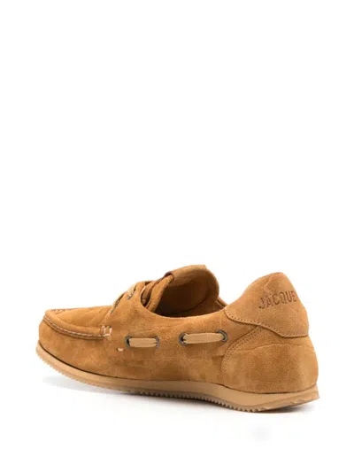 Jacquemus Les Batto Loafers Shoes In Brown