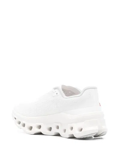 On Running Cloudmonster Void Sneakers In White