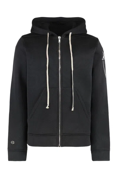 Rick Owens Classic Flight Bomber Jacket In Black