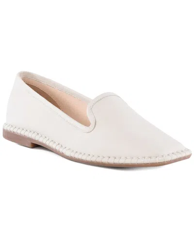Seychelles Kap Leather Flat In White