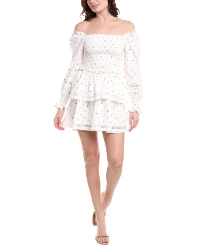 70/21 Mini Dress In White