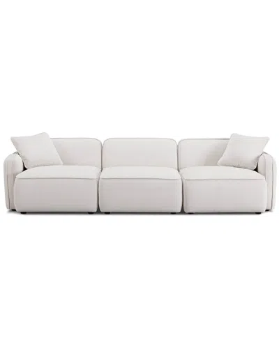 Tov Furniture Travie Performance Corduroy Velvet Modular Sofa