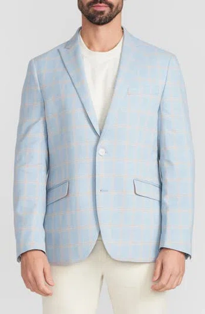 Savile Row Co Blue Plaid Sport Coat
