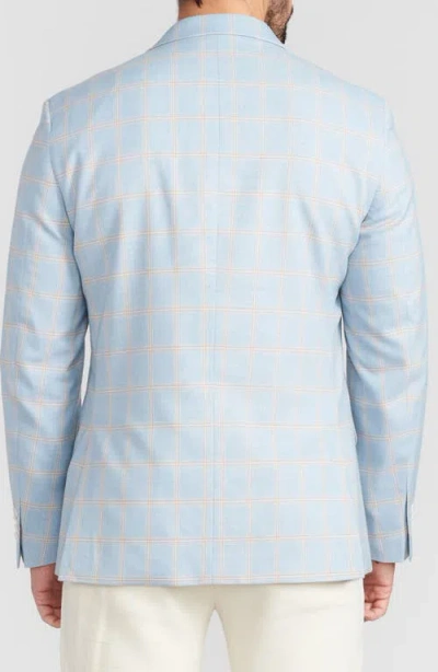 Savile Row Co Blue Plaid Sport Coat