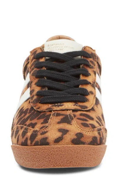 Steve Madden Madrid Sneaker Wobrown Leopard Print Lifestyle Shoes Rhs5808 In Brown