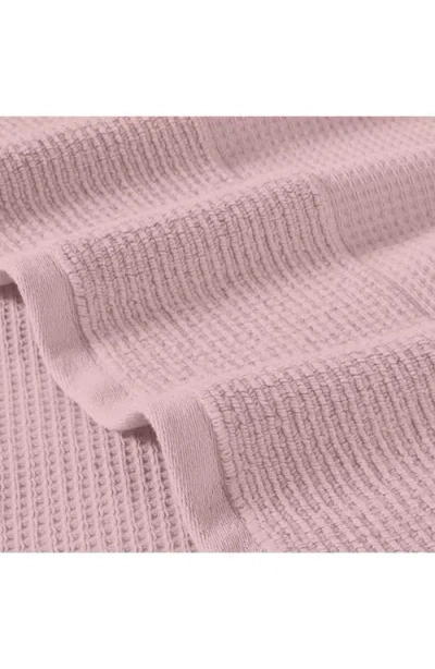 Modern Threads Waffle Rib 6-piece Towel Set In Petal