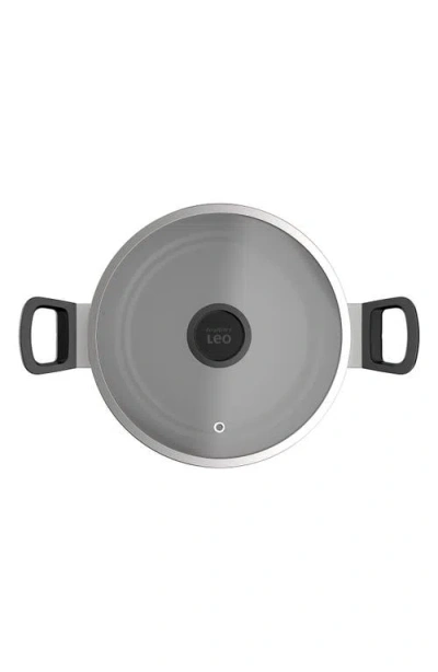 Berghoff Leo Glints 5.9-qt. Stockpot With Glass Lid In Spirit