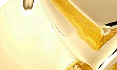 Completedworks Draped Fold Ring In 18ct Gold Plated