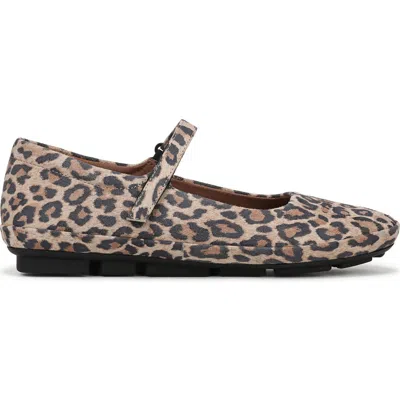 Naturalizer Women's Behold Round Toe Mary Jane Flats In Cremosa Tan