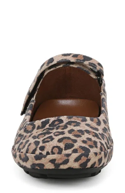 Naturalizer Women's Behold Round Toe Mary Jane Flats In Cremosa Tan