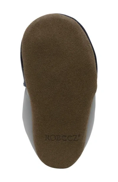 Robeez ® Hello World Crib Shoe In Navy