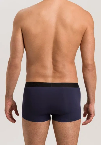 Hanro Micro Touch Boxer Brief In Blue