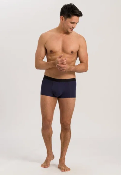 Hanro Micro Touch Boxer Brief In Blue
