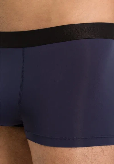 Hanro Micro Touch Boxer Brief In Blue