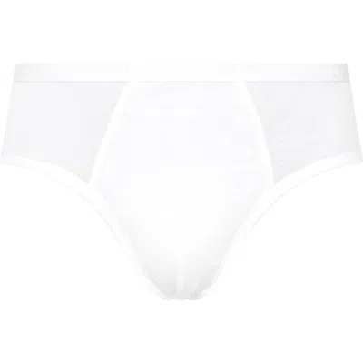 Hanro Cotton Superior Cotton Brief In White