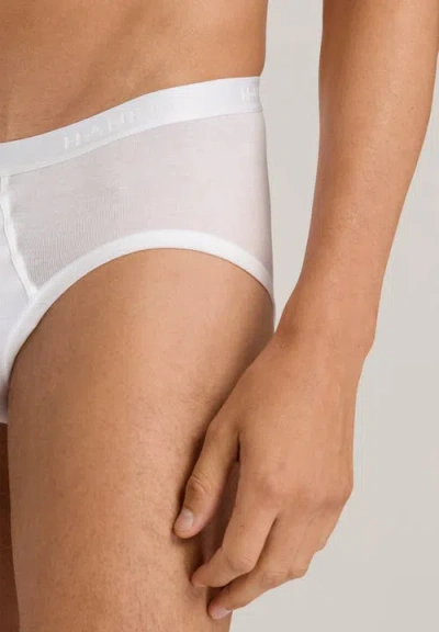 Hanro Cotton Superior Cotton Brief In White