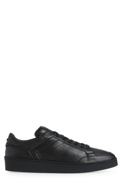 Canali Sneakers With Rubber Sole In Black