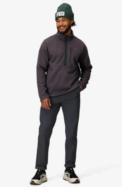 Marmot Men's Drop Line Half Zip Sweatshirt In Gray