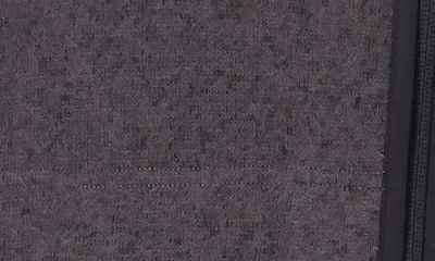 Marmot Drop Line Heathered Fleece Jacket In Black