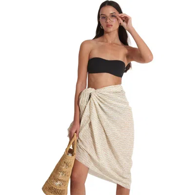 Gottex Beach Life Fall4u Swim Cover Up Sarong In Multi