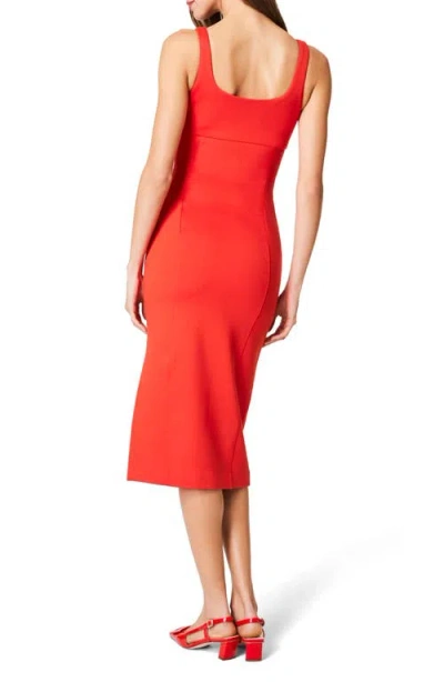 Spanx ® Shape™ Ponte Midi Tank Dress In Poppy