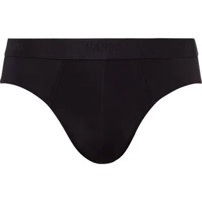 Hanro Sea Island Cotton Brief In Black